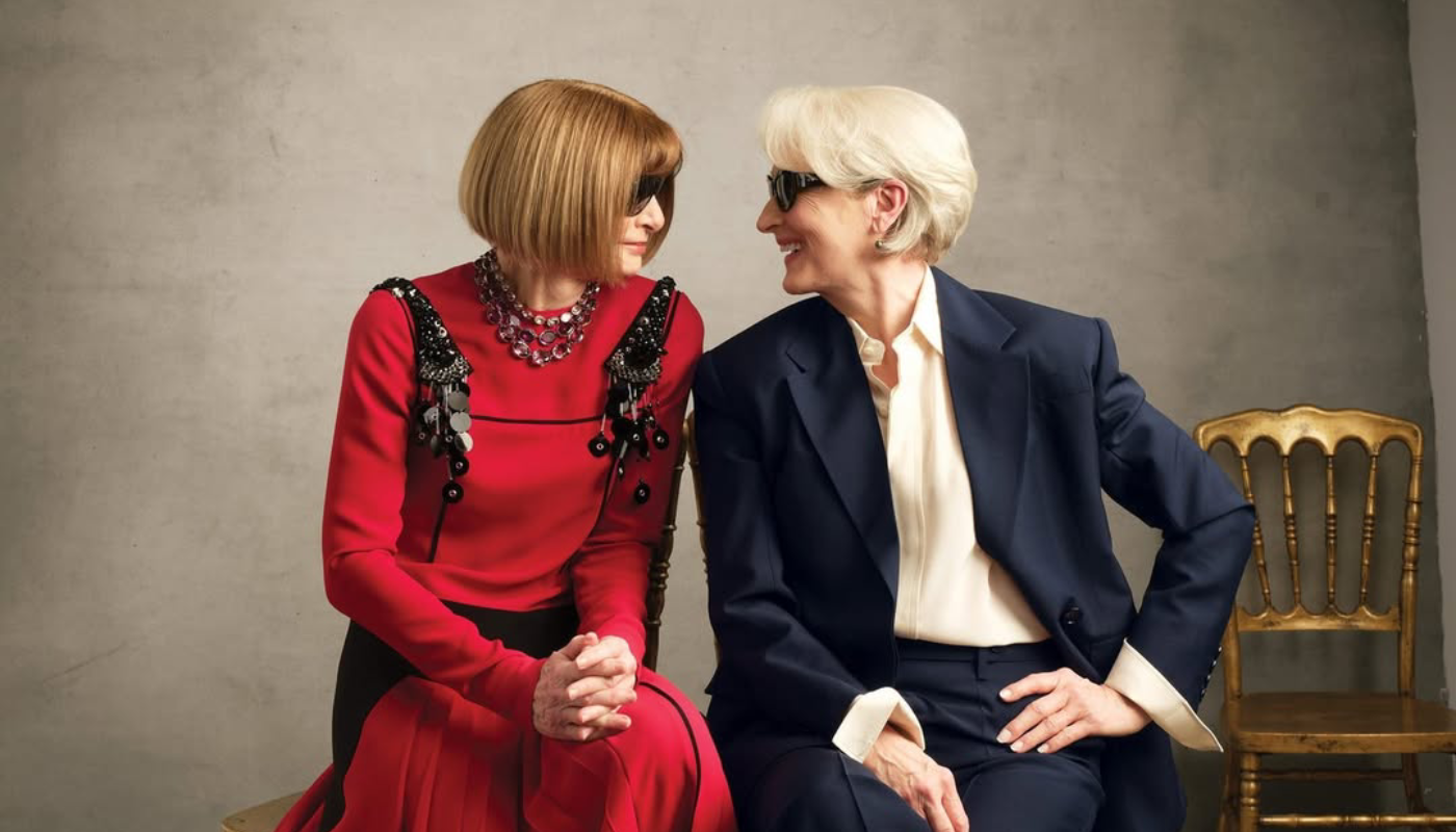 El día en que Meryl Streep y Anna Wintour coincidieron en Vogue