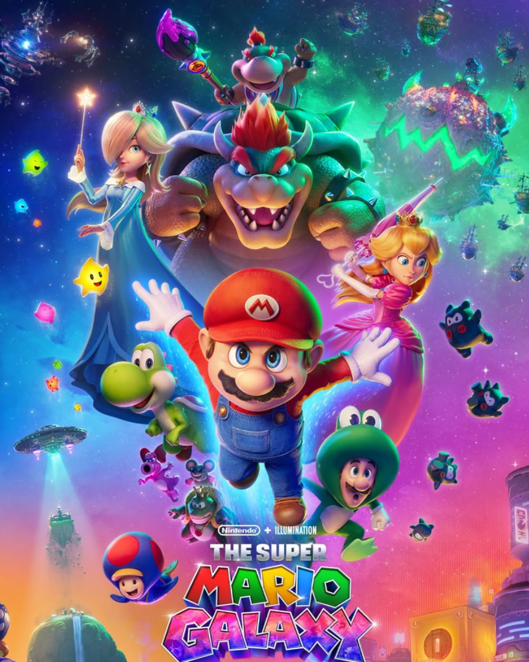 Super Mario Galaxy: La película arrasa y rompe récords en cines
